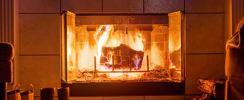 Mendota Hearth Landscape Fireplace Installation in Spanish Springs, Nevada