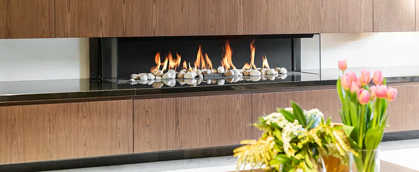 Double-height Fireplace Design Refurbishment in Spanish Springs, Nevada
