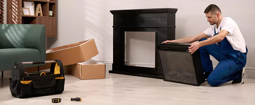 Old Rusted Metal Fireplace Repair And Replacement in Spanish Springs, NV