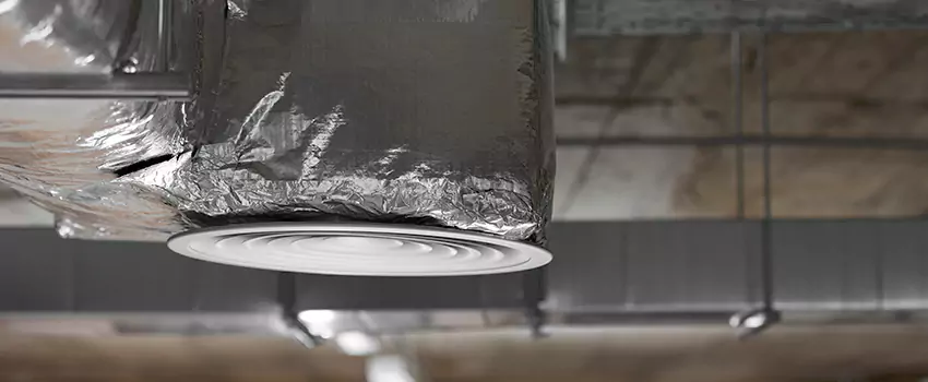 Signs of Dust Accumulation in Vents in Spanish Springs, NV